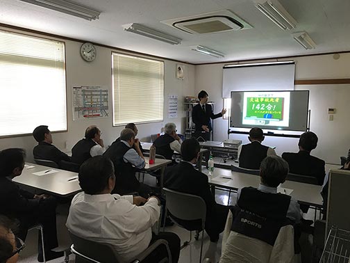 2018年11月7日ドライバー向けの安全講習会その２